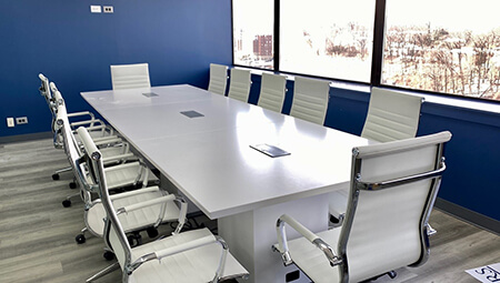PTI Office Furniture recently furnished office in New York City, New York.  Whether for boardrooms or conference rooms, PTIOF can furnish your office with beautiful, and affordable, used furniture in the New York area.